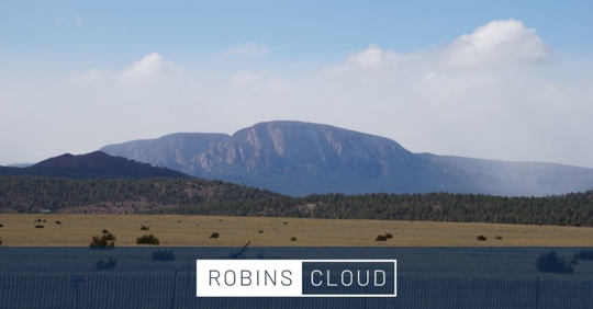 The hills of Hermit's Peak